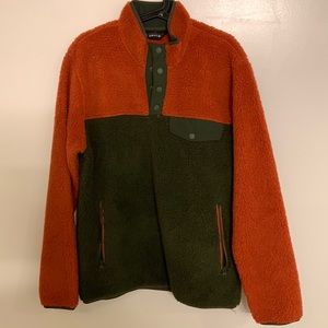 Men’s Orvis M Popover (Orange and Dark Green)